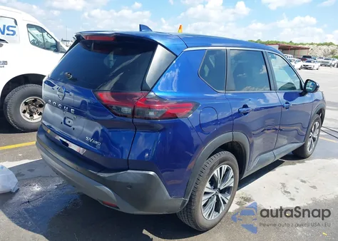 2022 Nissan Rogue Sv Intelligent Awd из США, поврежденный, VIN 5N1BT3BB3NC676332